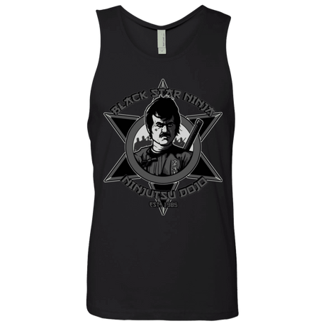 T-Shirts Black / S Black Star Dojo Men's Premium Tank Top