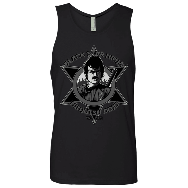 T-Shirts Black / S Black Star Dojo Men's Premium Tank Top