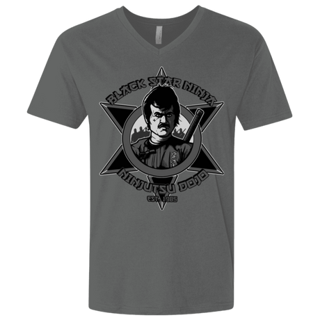 T-Shirts Heavy Metal / X-Small Black Star Dojo Men's Premium V-Neck