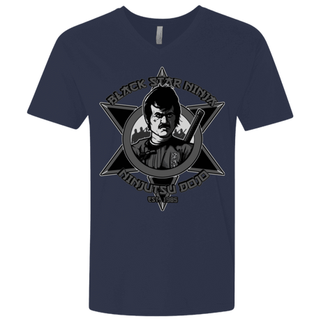 T-Shirts Midnight Navy / X-Small Black Star Dojo Men's Premium V-Neck