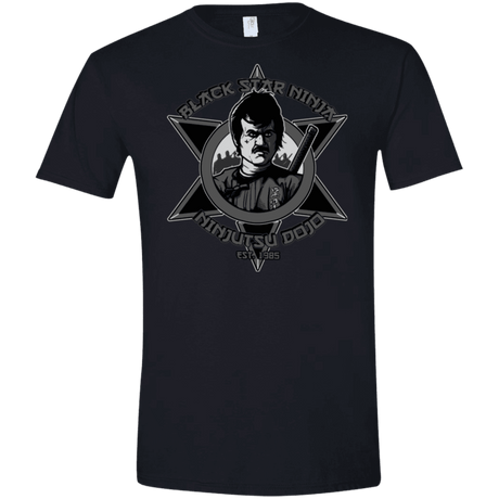 T-Shirts Black / X-Small Black Star Dojo Men's Semi-Fitted Softstyle