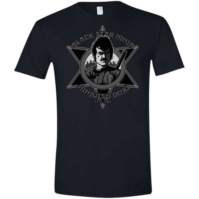 T-Shirts Black / X-Small Black Star Dojo Men's Semi-Fitted Softstyle
