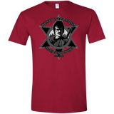 T-Shirts Cardinal Red / S Black Star Dojo Men's Semi-Fitted Softstyle