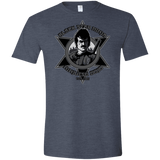 T-Shirts Heather Navy / S Black Star Dojo Men's Semi-Fitted Softstyle