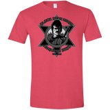 T-Shirts Heather Red / S Black Star Dojo Men's Semi-Fitted Softstyle