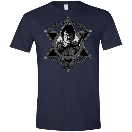 T-Shirts Navy / X-Small Black Star Dojo Men's Semi-Fitted Softstyle