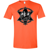 T-Shirts Orange / S Black Star Dojo Men's Semi-Fitted Softstyle