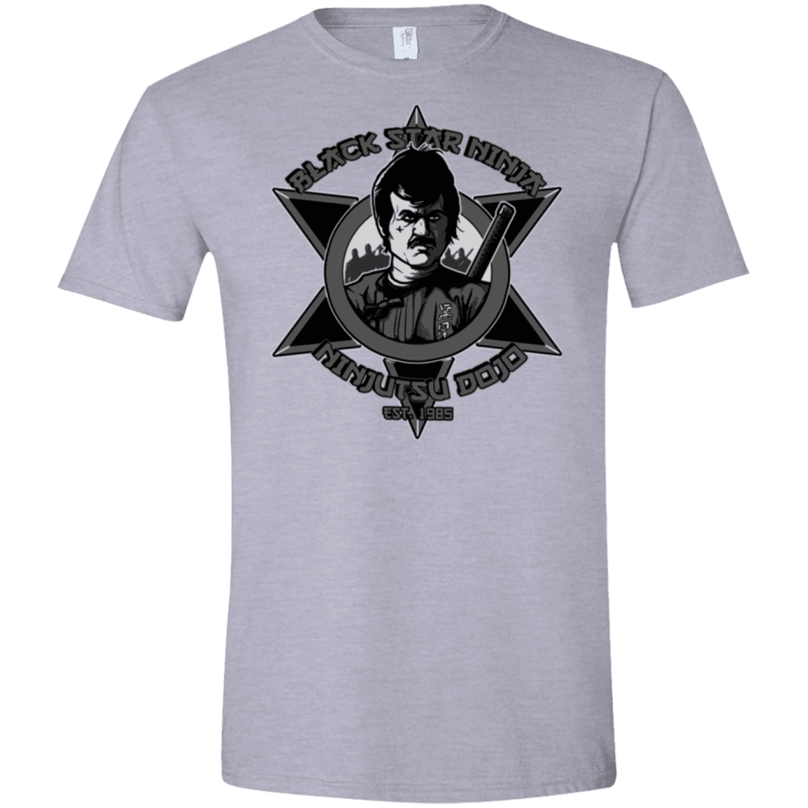 T-Shirts Sport Grey / X-Small Black Star Dojo Men's Semi-Fitted Softstyle
