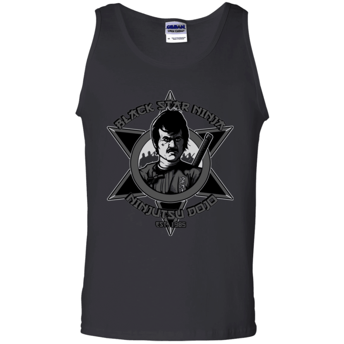T-Shirts Black / S Black Star Dojo Men's Tank Top