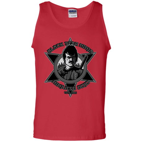 T-Shirts Red / S Black Star Dojo Men's Tank Top