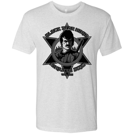 T-Shirts Heather White / S Black Star Dojo Men's Triblend T-Shirt