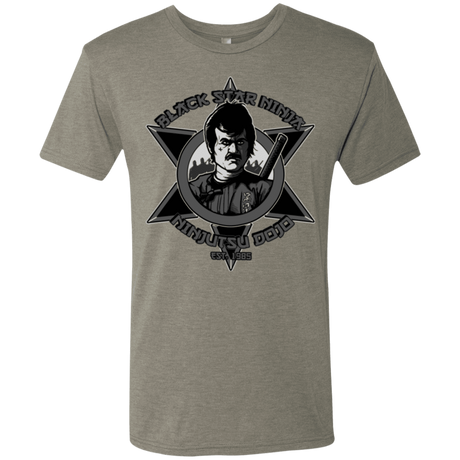 T-Shirts Venetian Grey / S Black Star Dojo Men's Triblend T-Shirt