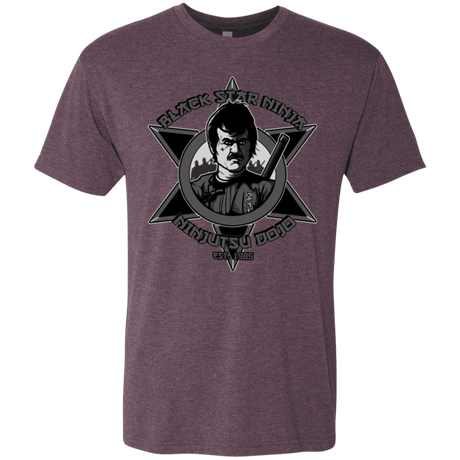 T-Shirts Vintage Purple / S Black Star Dojo Men's Triblend T-Shirt
