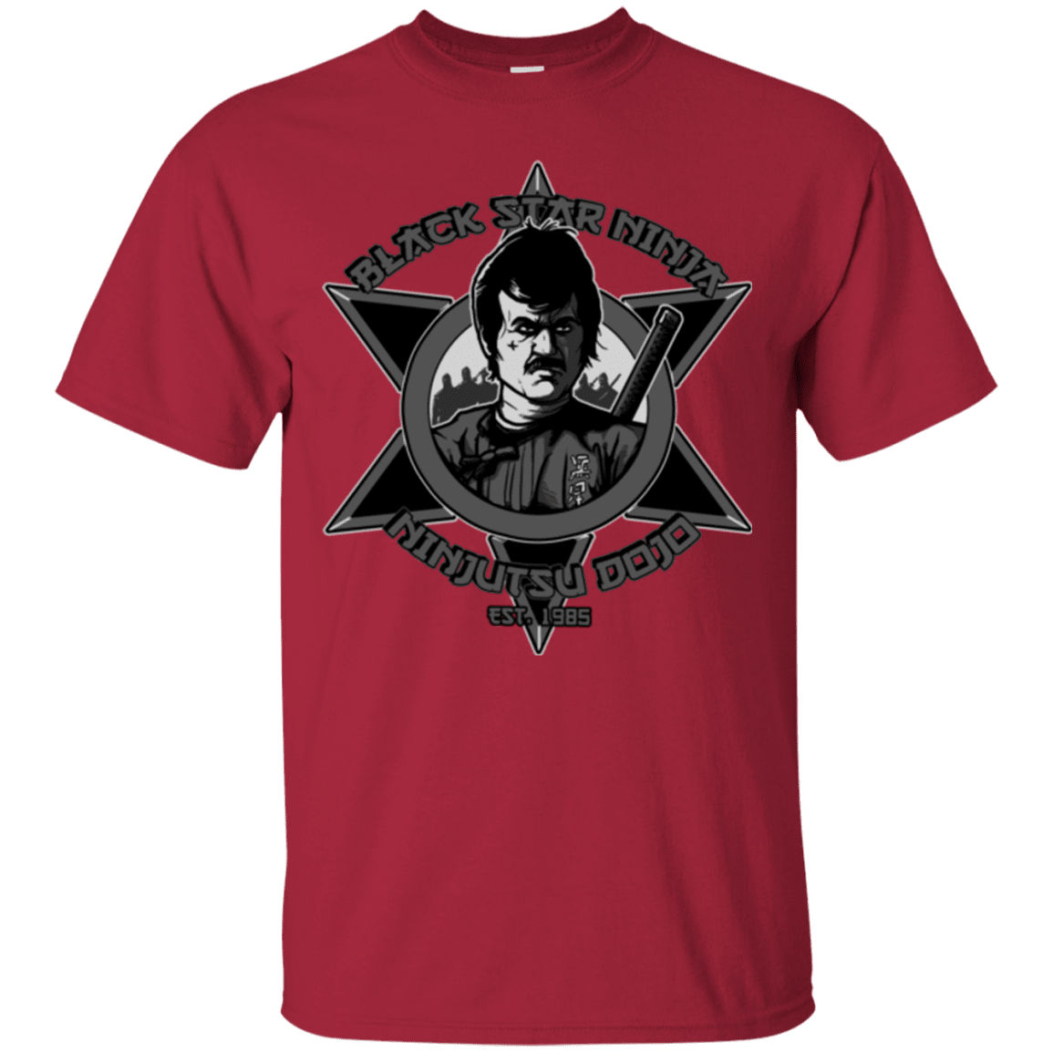 T-Shirts Cardinal / S Black Star Dojo T-Shirt