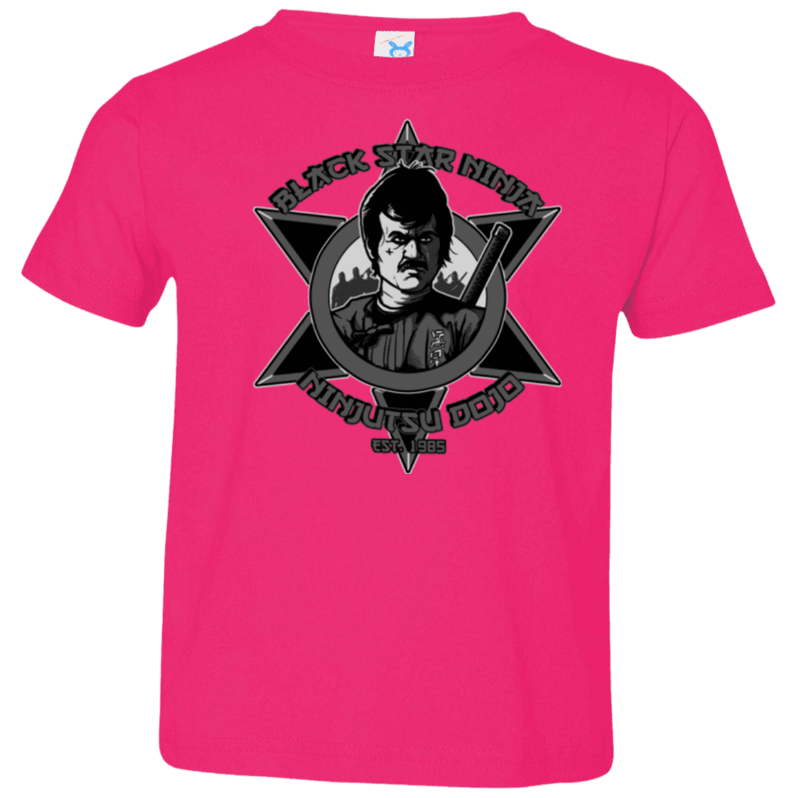 T-Shirts Hot Pink / 2T Black Star Dojo Toddler Premium T-Shirt