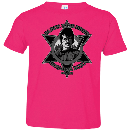 T-Shirts Hot Pink / 2T Black Star Dojo Toddler Premium T-Shirt