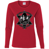 T-Shirts Red / S Black Star Dojo Women's Long Sleeve T-Shirt