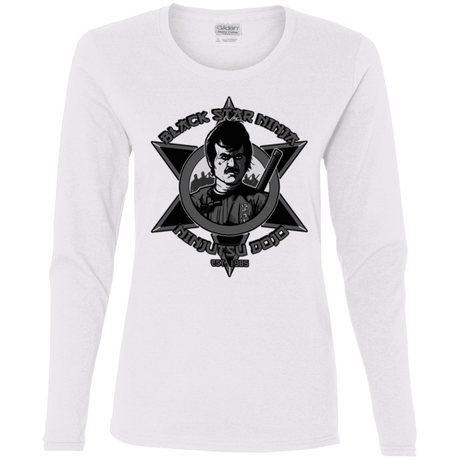 T-Shirts White / S Black Star Dojo Women's Long Sleeve T-Shirt