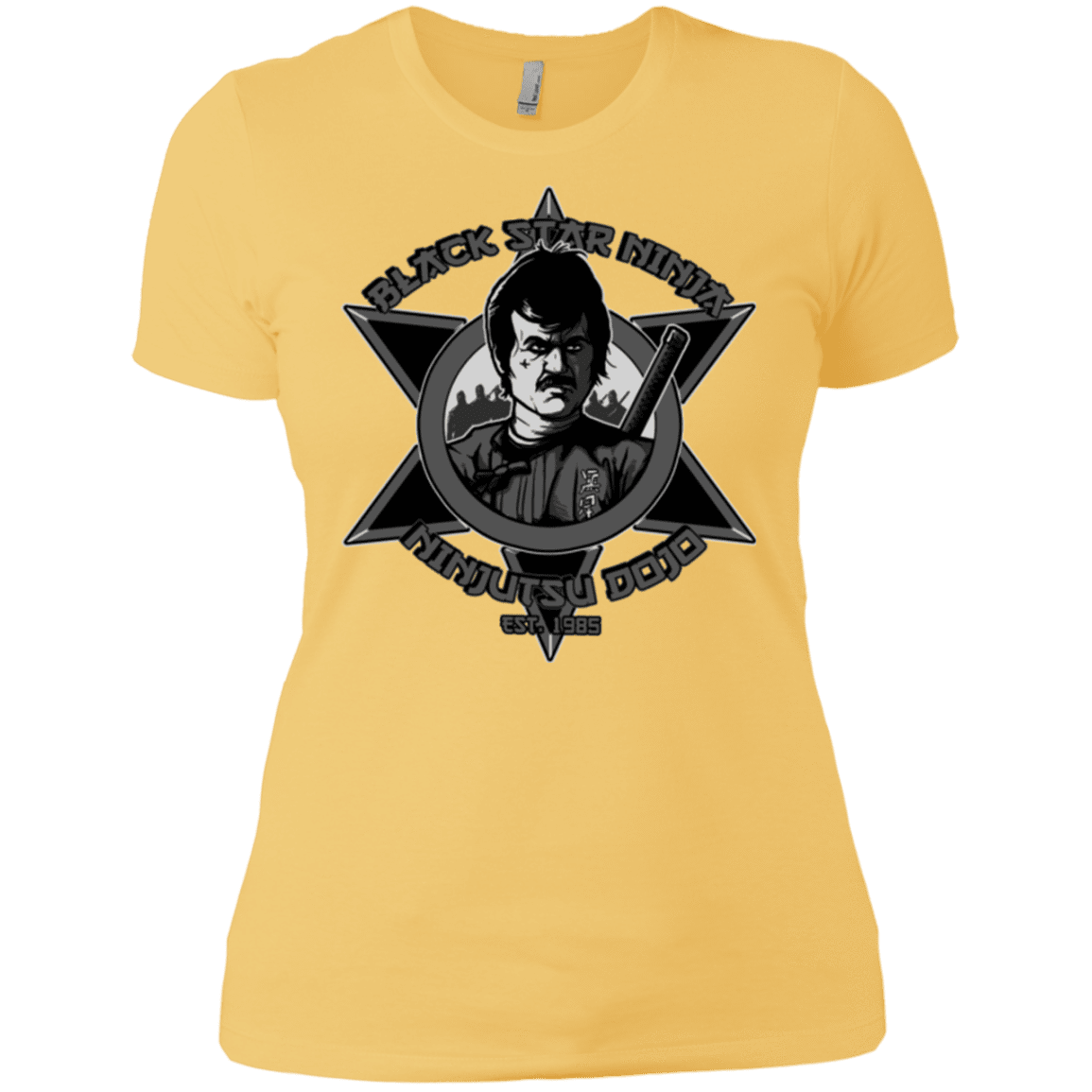 T-Shirts Banana Cream/ / X-Small Black Star Dojo Women's Premium T-Shirt