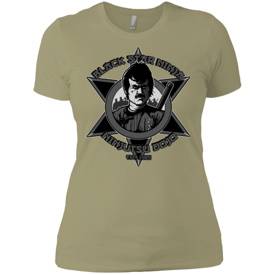 T-Shirts Light Olive / X-Small Black Star Dojo Women's Premium T-Shirt