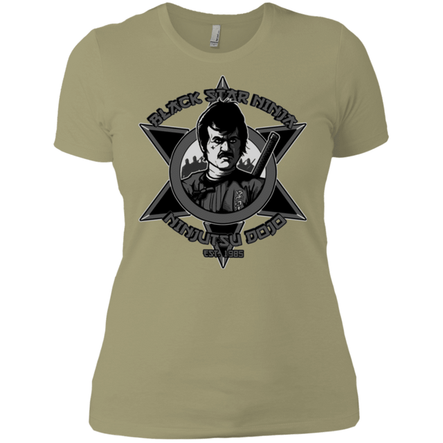 T-Shirts Light Olive / X-Small Black Star Dojo Women's Premium T-Shirt
