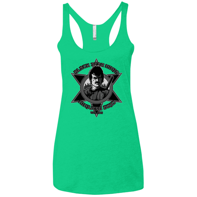 T-Shirts Envy / X-Small Black Star Dojo Women's Triblend Racerback Tank