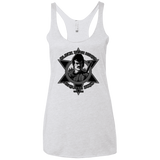 T-Shirts Heather White / X-Small Black Star Dojo Women's Triblend Racerback Tank