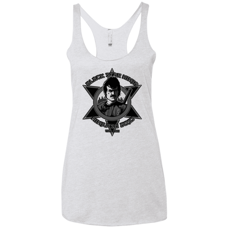 T-Shirts Heather White / X-Small Black Star Dojo Women's Triblend Racerback Tank