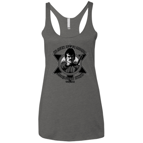 T-Shirts Premium Heather / X-Small Black Star Dojo Women's Triblend Racerback Tank