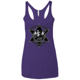 T-Shirts Purple Rush / X-Small Black Star Dojo Women's Triblend Racerback Tank
