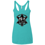 T-Shirts Tahiti Blue / X-Small Black Star Dojo Women's Triblend Racerback Tank