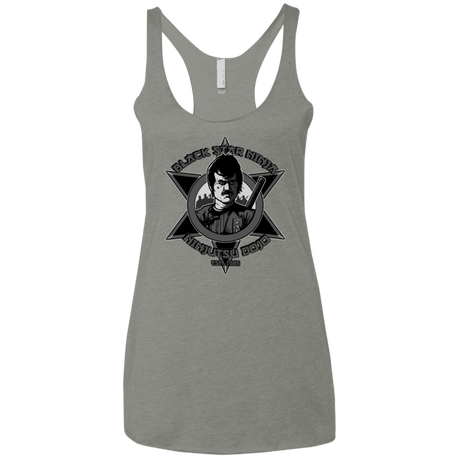 T-Shirts Venetian Grey / X-Small Black Star Dojo Women's Triblend Racerback Tank