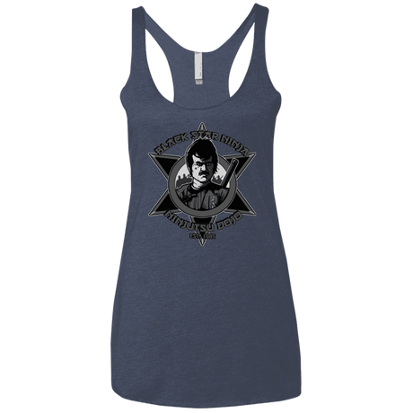 T-Shirts Vintage Navy / X-Small Black Star Dojo Women's Triblend Racerback Tank