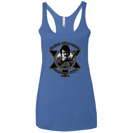 T-Shirts Vintage Royal / X-Small Black Star Dojo Women's Triblend Racerback Tank
