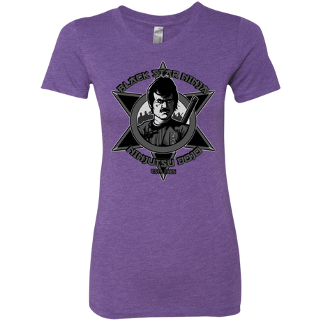 T-Shirts Purple Rush / S Black Star Dojo Women's Triblend T-Shirt