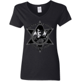 T-Shirts Black / S Black Star Dojo Women's V-Neck T-Shirt