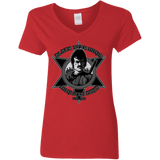 T-Shirts Red / S Black Star Dojo Women's V-Neck T-Shirt