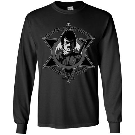T-Shirts Black / YS Black Star Dojo Youth Long Sleeve T-Shirt