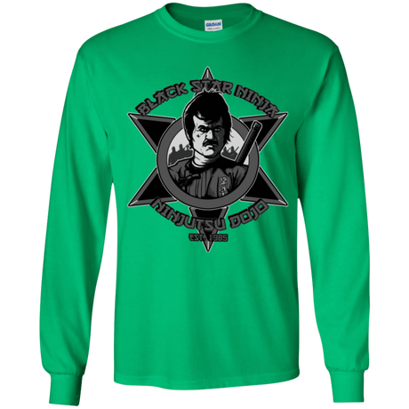 T-Shirts Irish Green / YS Black Star Dojo Youth Long Sleeve T-Shirt