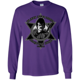 T-Shirts Purple / YS Black Star Dojo Youth Long Sleeve T-Shirt