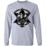 T-Shirts Sport Grey / YS Black Star Dojo Youth Long Sleeve T-Shirt