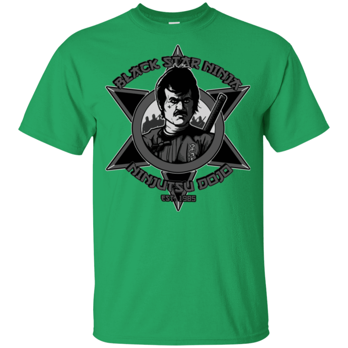 T-Shirts Irish Green / YXS Black Star Dojo Youth T-Shirt