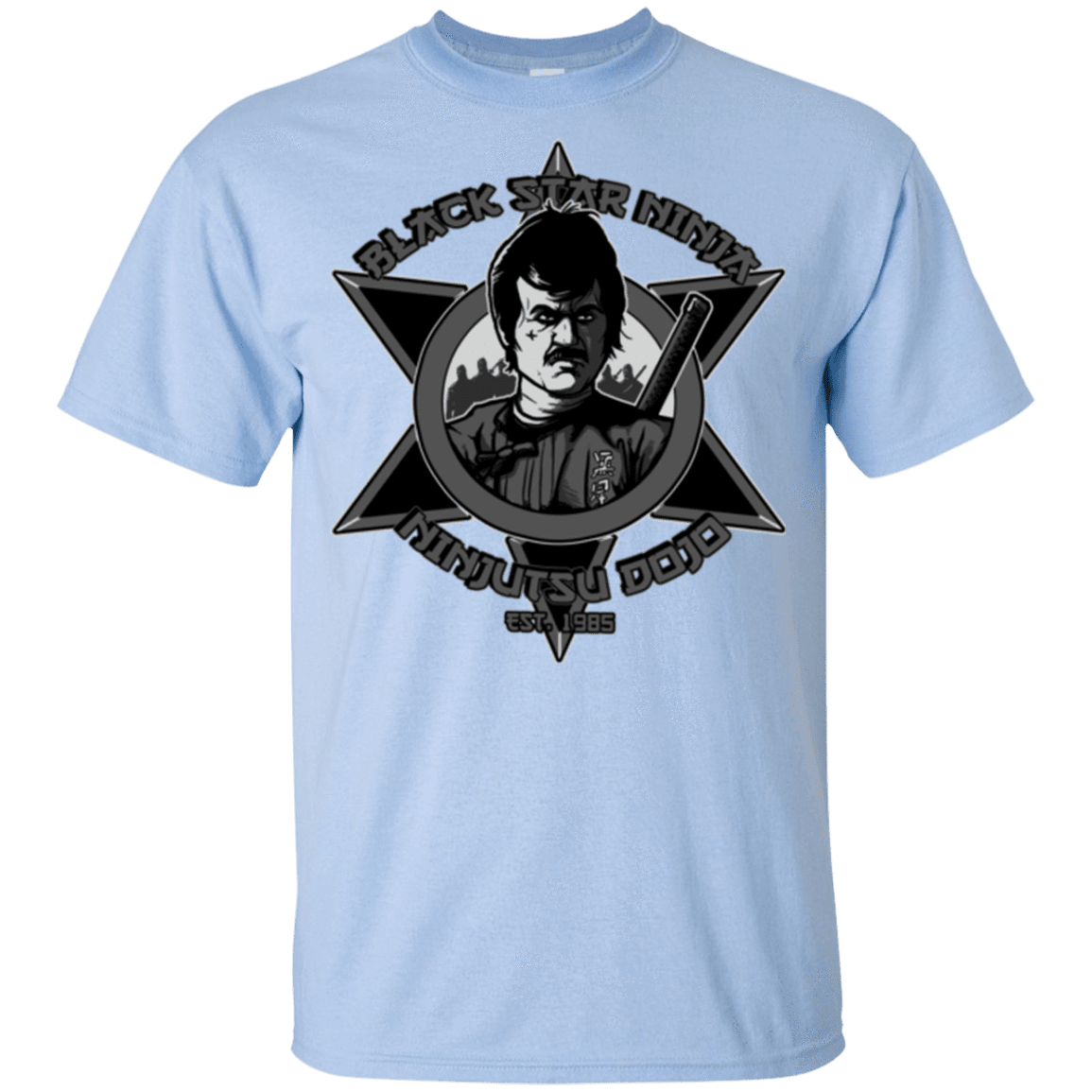 T-Shirts Light Blue / YXS Black Star Dojo Youth T-Shirt