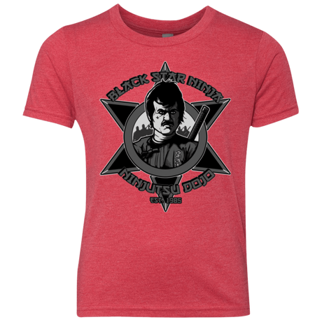 T-Shirts Vintage Red / YXS Black Star Dojo Youth Triblend T-Shirt