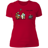 T-Shirts Red / S Black Sus Women's Premium T-Shirt