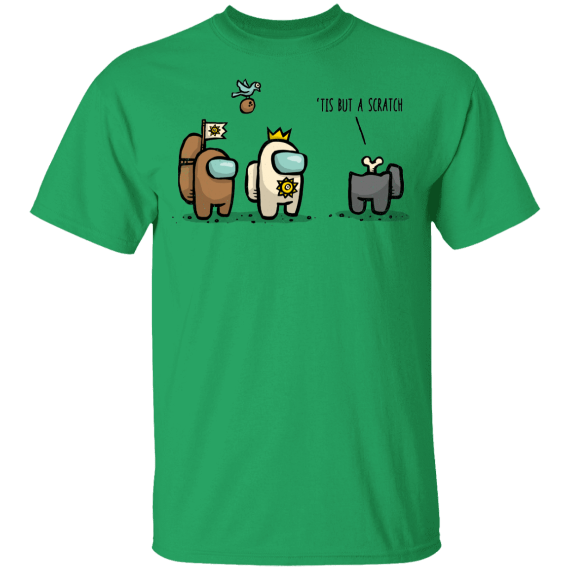 T-Shirts Irish Green / YXS Black Sus Youth T-Shirt