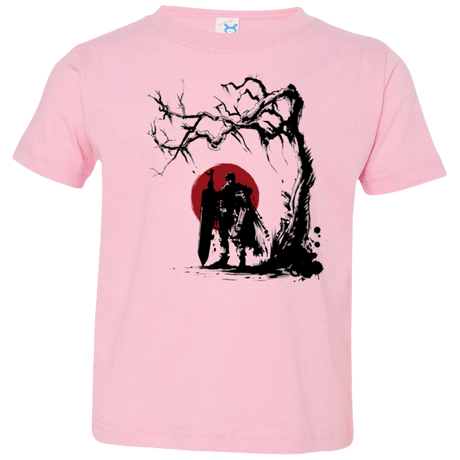 T-Shirts Pink / 2T Black Swordsman under the sun Toddler Premium T-Shirt