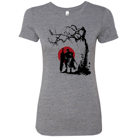 T-Shirts Premium Heather / Small Black Swordsman under the sun Women's Triblend T-Shirt