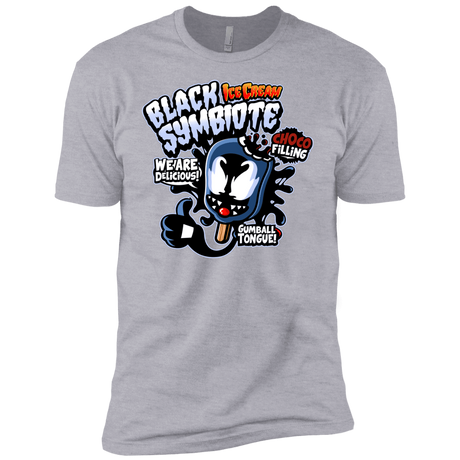T-Shirts Heather Grey / YXS Black Symbiote Ice Cream Boys Premium T-Shirt