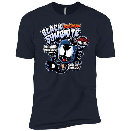 T-Shirts Midnight Navy / YXS Black Symbiote Ice Cream Boys Premium T-Shirt
